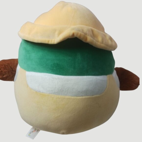 Squishmallows Avery Duck  Farmer 12" Plush Toy Yellow/Green - Picture 2 of 13